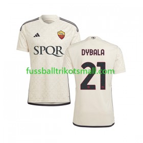 Fußballtrikots AS Rom Paulo Dybala 21 2023-2024 Kurzarm Auswärts-trikot kaufen